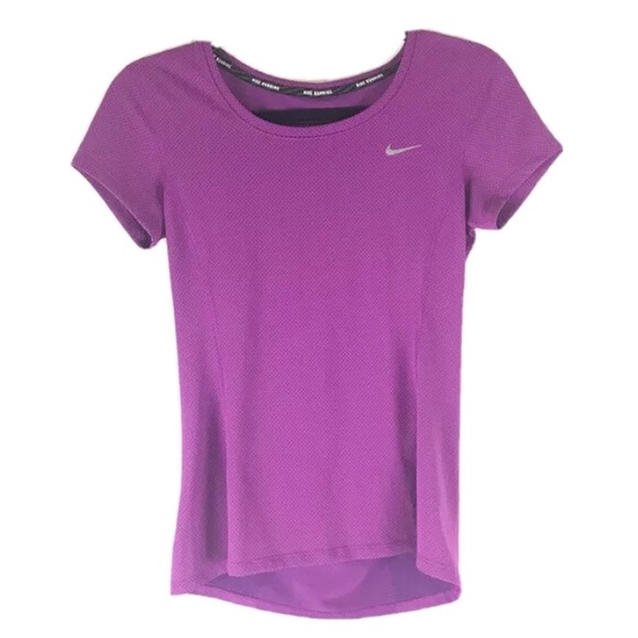 Purple Nike Running Shirt - Dri Fit - Size XS - Picture 2 of 8